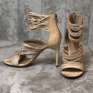 BCBG Cream Heels